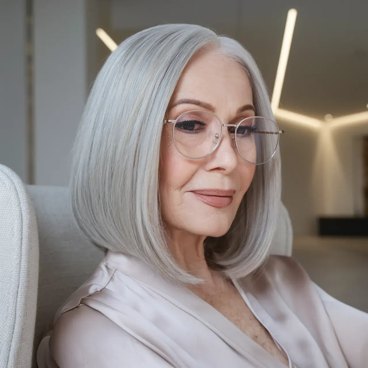 20. Straight Shoulder-Length Cut