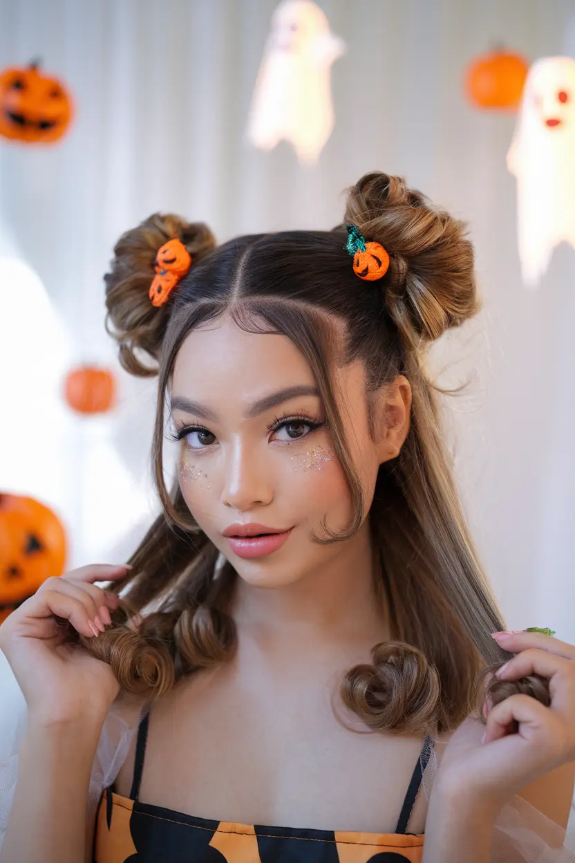 7. Bunches Hairstyle