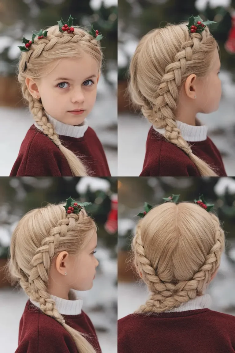 Dutch Lace Crown Braid