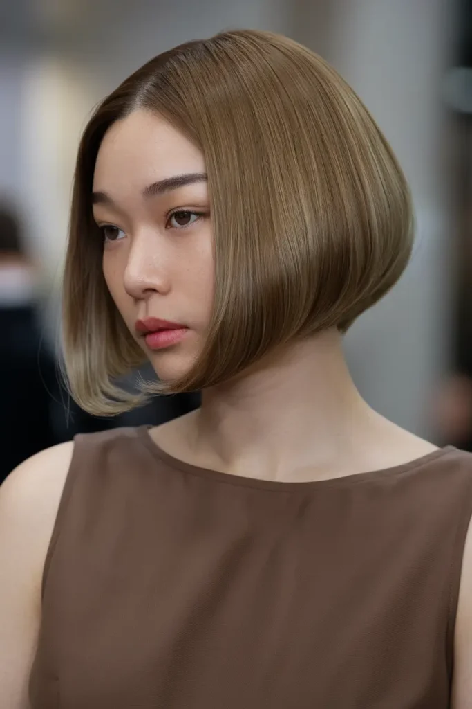 16. Sleek Rounded Inverted Bob 1