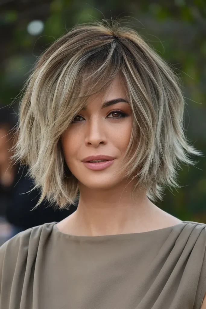 23. Messy Shag Bob 1