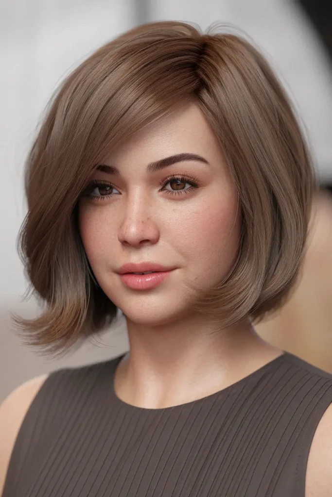 29. Angled Bob for Thick Hair 1