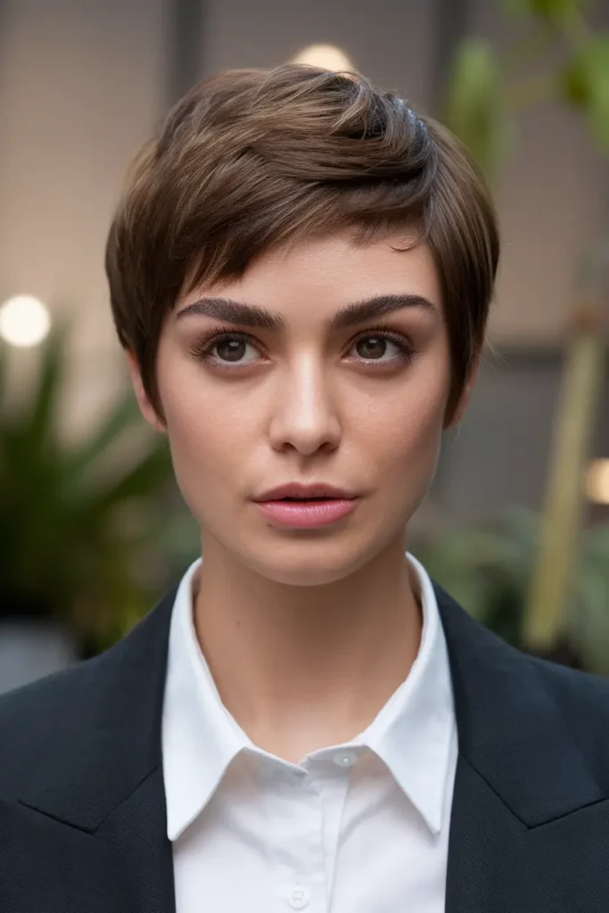 35. Sleek Pixie Bob with Flipped Ends 1