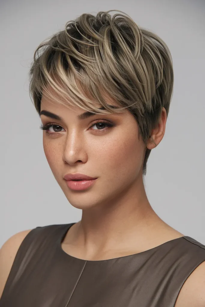 37. Inverted Pixie with Highlights 1