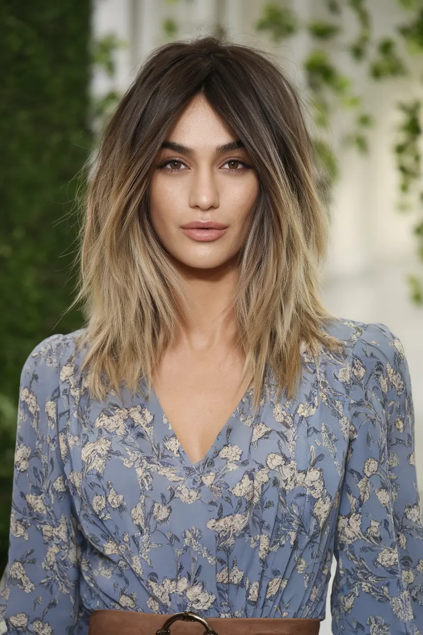 155 Chic Medium length Hairstyles for Thick Hair 377 155 Chic Medium length Hairstyles for Thick Hair