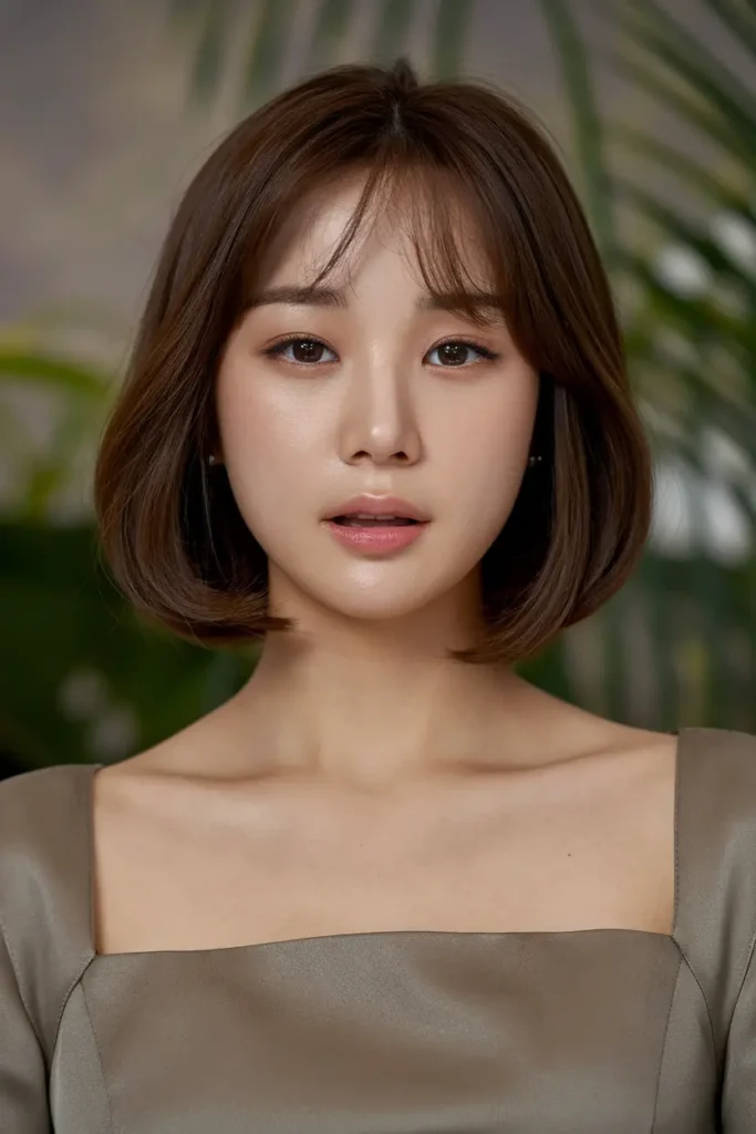 46 Best Korean Short Haircuts to try in 2025 31 16. Blunt Bangs