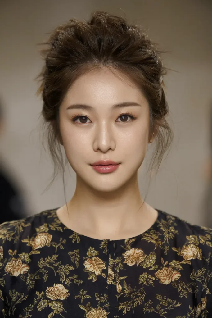 46 Best Korean Short Haircuts to try in 2025 49 25. 2000s Updo