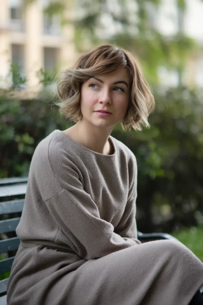 Short Hair With Curtain Bangs? Try These 42 Looks! 33 26. Coily Hair with Side Bangs