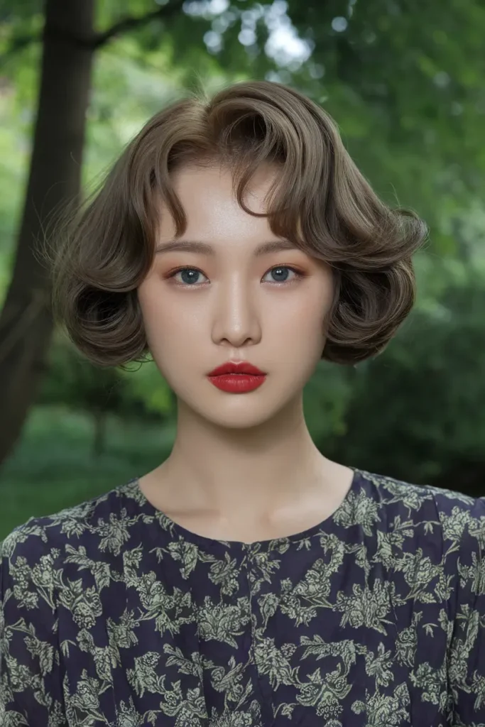 46 Best Korean Short Haircuts to try in 2025 63 32. C Curl Bob