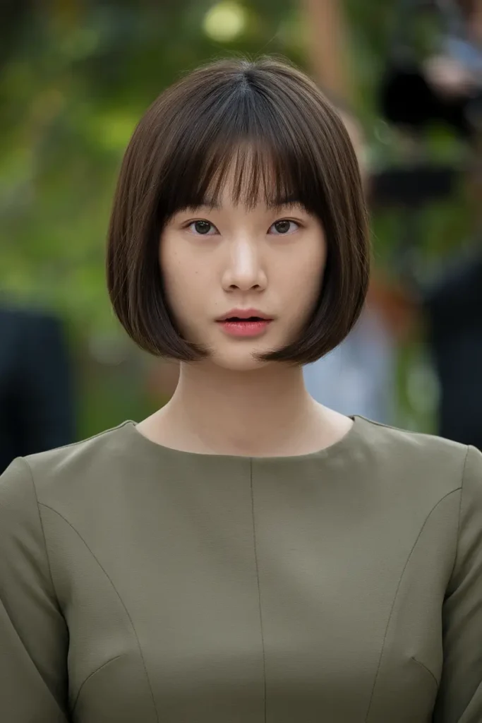 46 Best Korean Short Haircuts to try in 2025 69 35. Blunt Bob