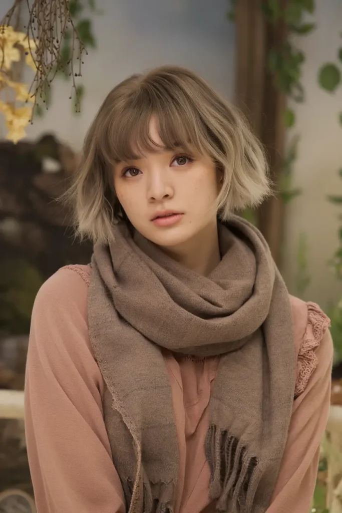 Short Hair With Curtain Bangs? Try These 42 Looks! 51 35. Choppy Bob with Curtain Bangs