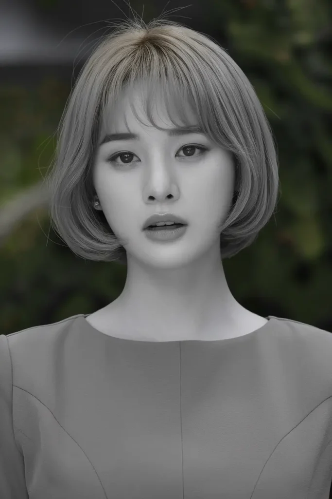 46 Best Korean Short Haircuts to try in 2025 71 36. Fringe Bob