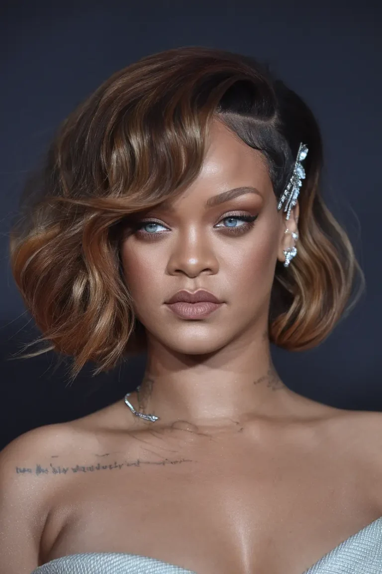 7. Bold And Edgy Rihanna Short Hairstyles