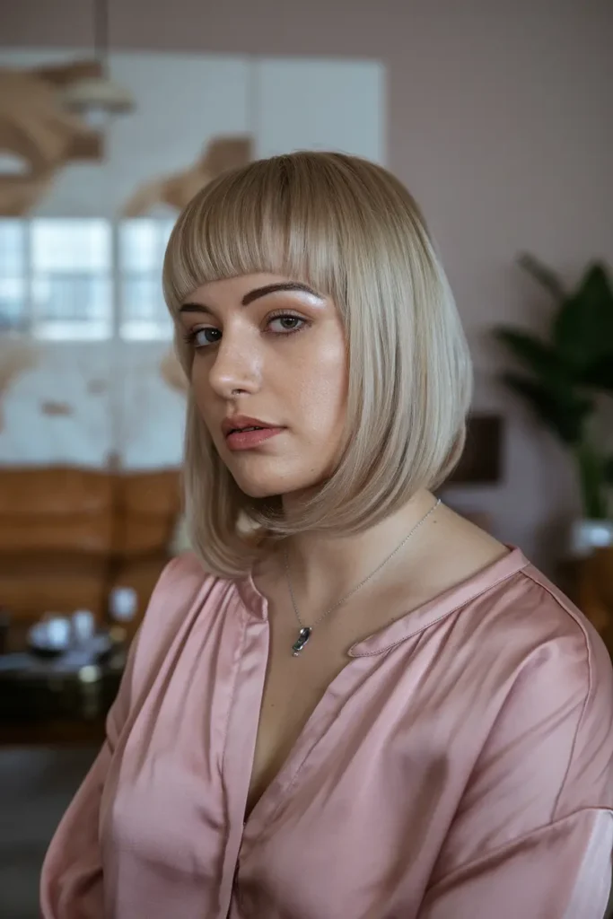 17. Modern Butterfly Cut with Subtle Layers for Medium Hair