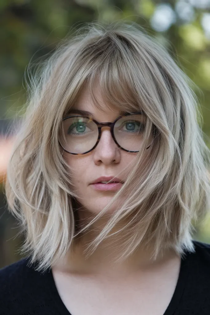 23. Medium Butterfly Cut with Light Airy Layers