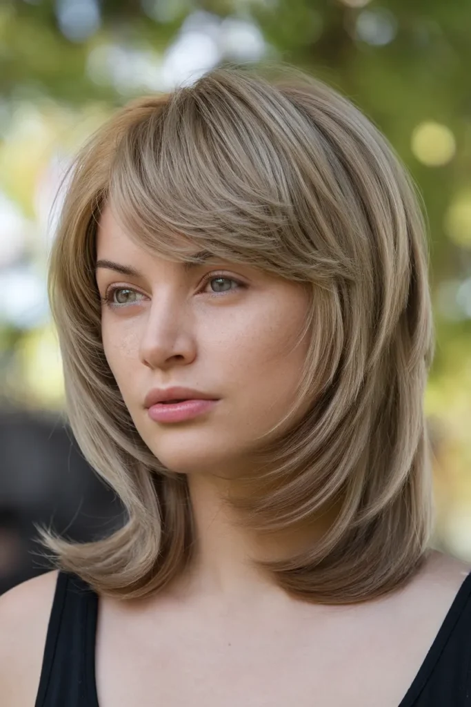 26. Long Layered Butterfly Haircut for a Fuller Look