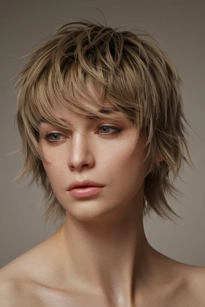 Butterfly Haircuts for Short Hair You’ll Obsess Over 61 31. Shaggy Butterfly Hairstyle for Short Hair