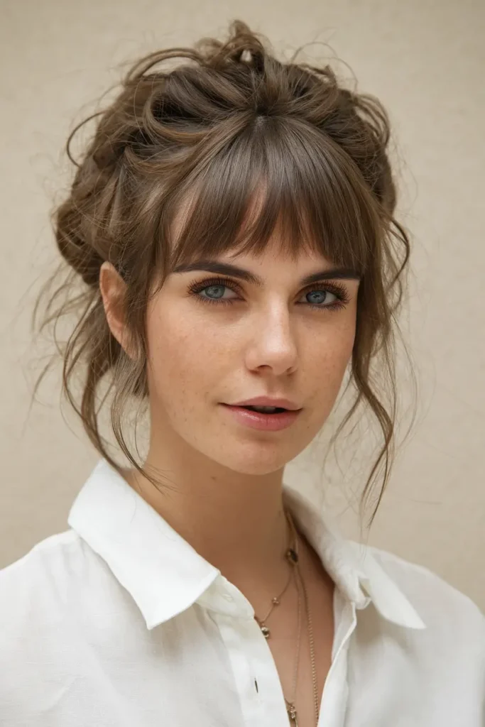 Butterfly Haircuts for Short Hair You’ll Obsess Over 63 32. Soft Butterfly Waves with Curtain Bangs