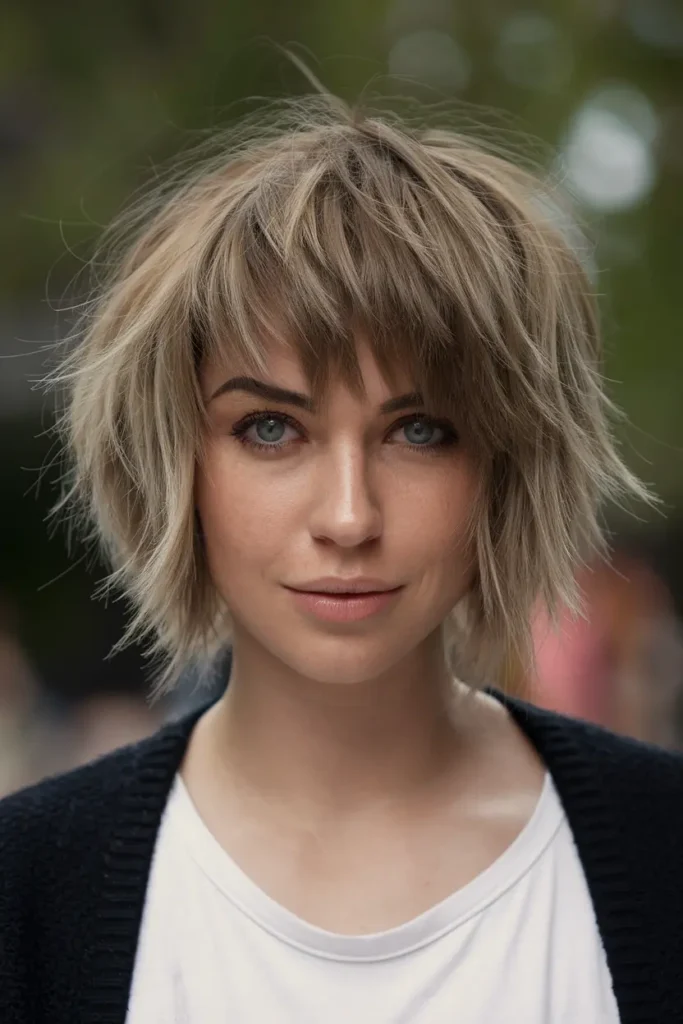 Butterfly Haircuts for Short Hair You’ll Obsess Over 69 35. Choppy Butterfly Cut for a Tousled Look