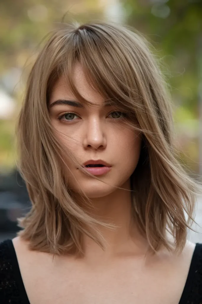 37. Soft Butterfly Layers with a Natural Windswept Look