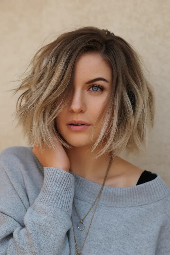 Butterfly Haircuts for Short Hair You’ll Obsess Over 91 46. Loose and Wavy Butterfly Bob