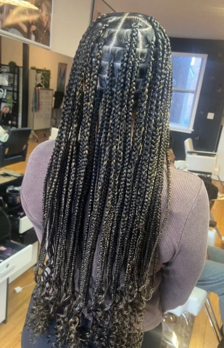 Knotless Box Braids