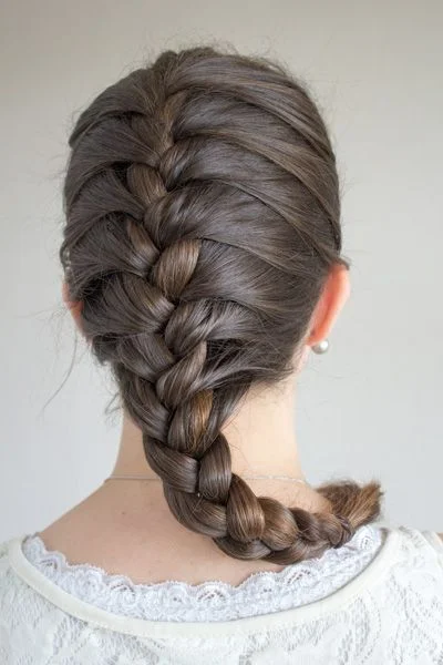 Classic French Braid Pigtails