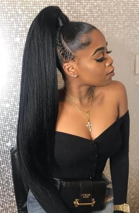 Sleek High Ponytail