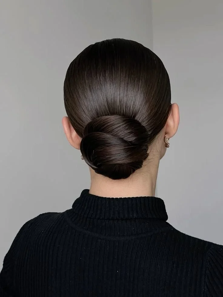Sleek Low Bun