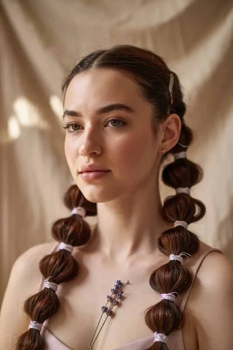 25 Trendy Bubble Braid Pigtails You Can’t Miss!