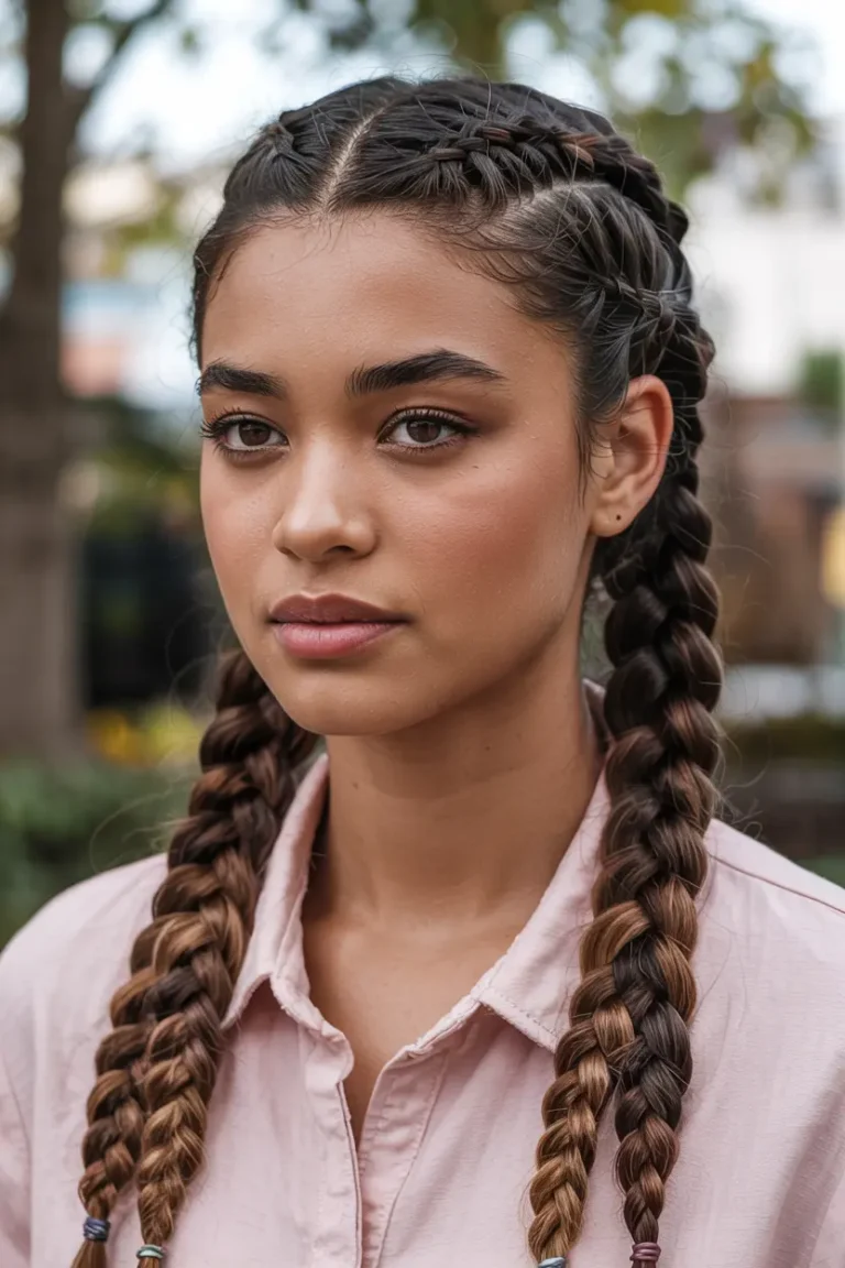 My Favorite 25 French Braid Pigtails for Every Mood