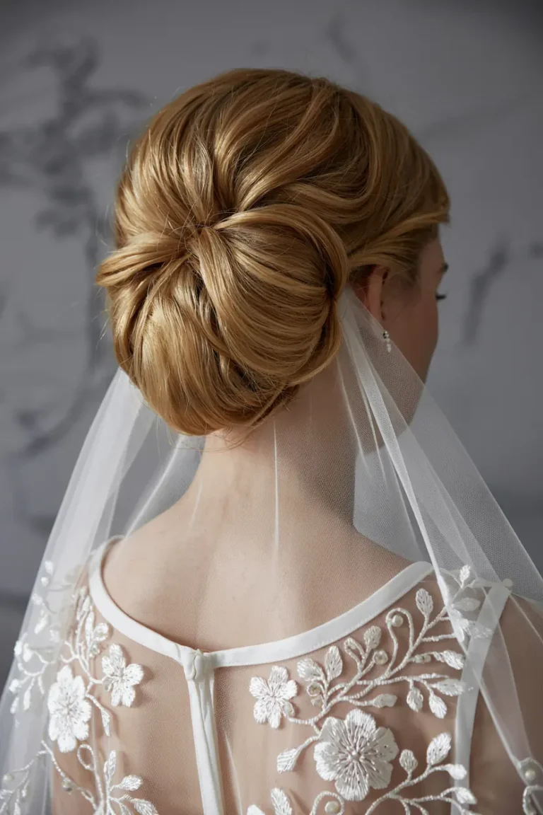 15 Stunning Bridal Updos with Veil Ideas for Your Dream Wedding