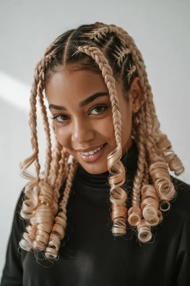 Stunning Braided Pigtails for Curly Hair – 25 Must-Try Styles