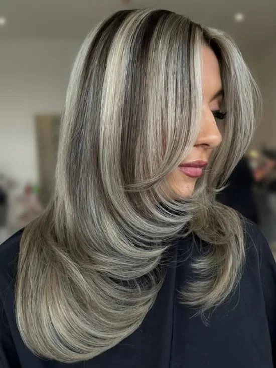 Chunky Blonde Highlights