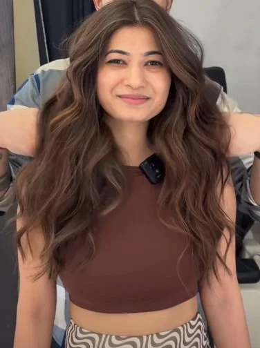 Cinnamon Brunette Balayage