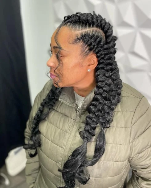 Butterfly Braids with Wings