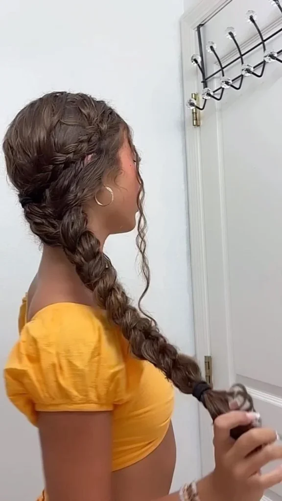 Twisted Side Braid