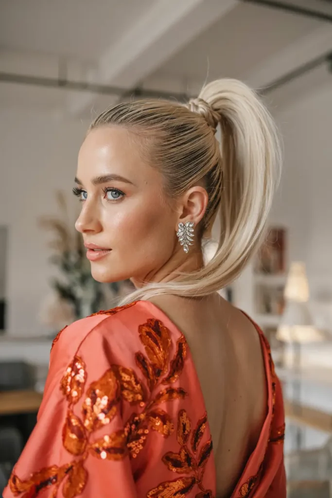 10. High Voluminous Ponytail