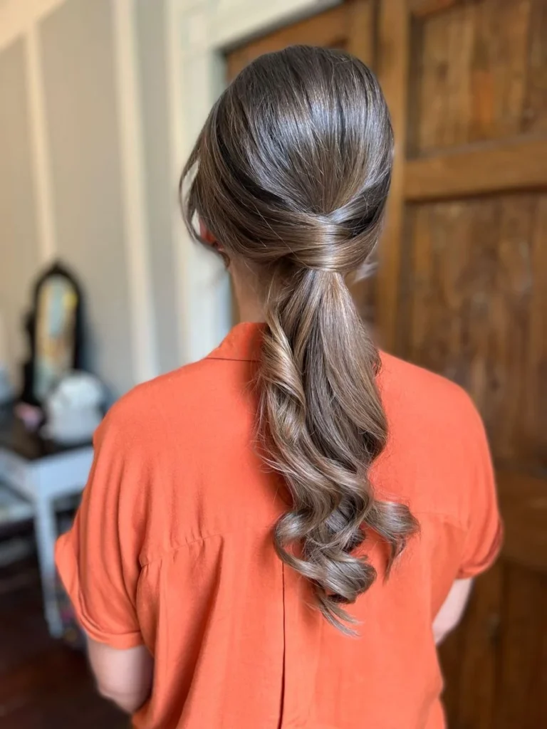 Polished Low Ponytail