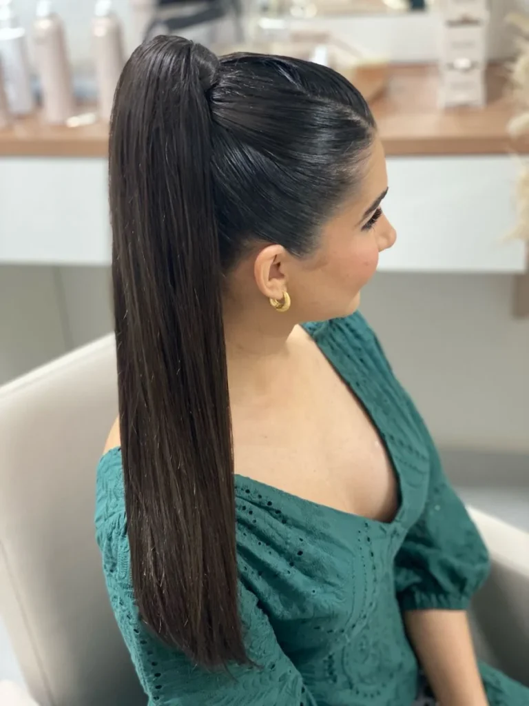 Sleek High Ponytail