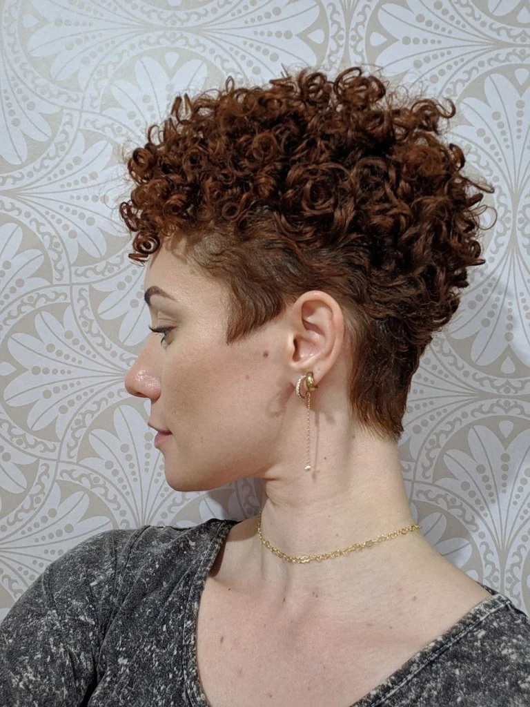 Curly Tapered Afro