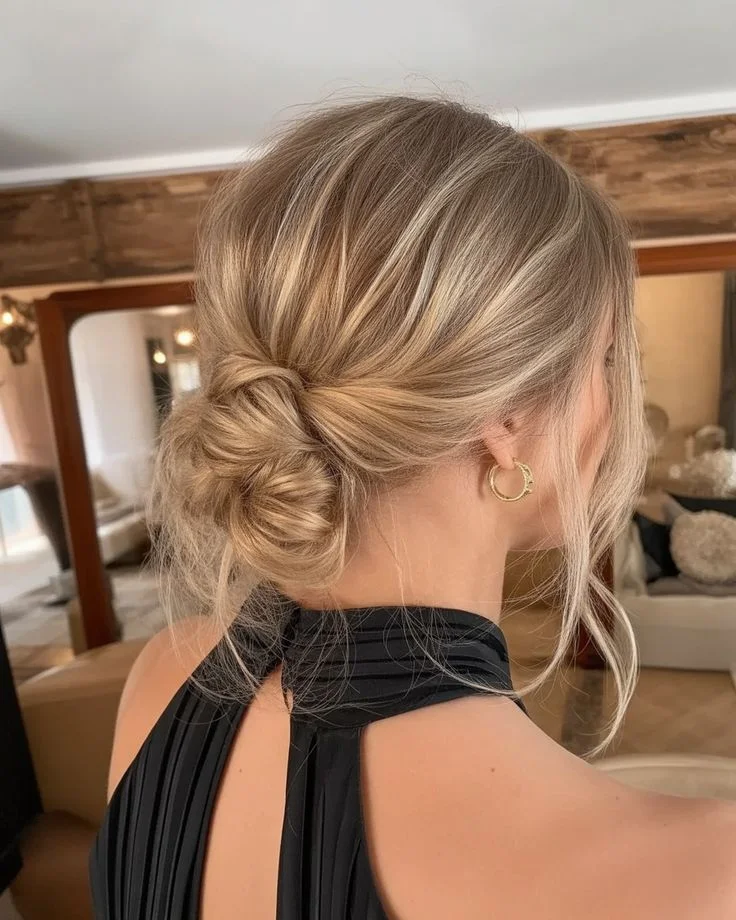 Loose Tendril Updo