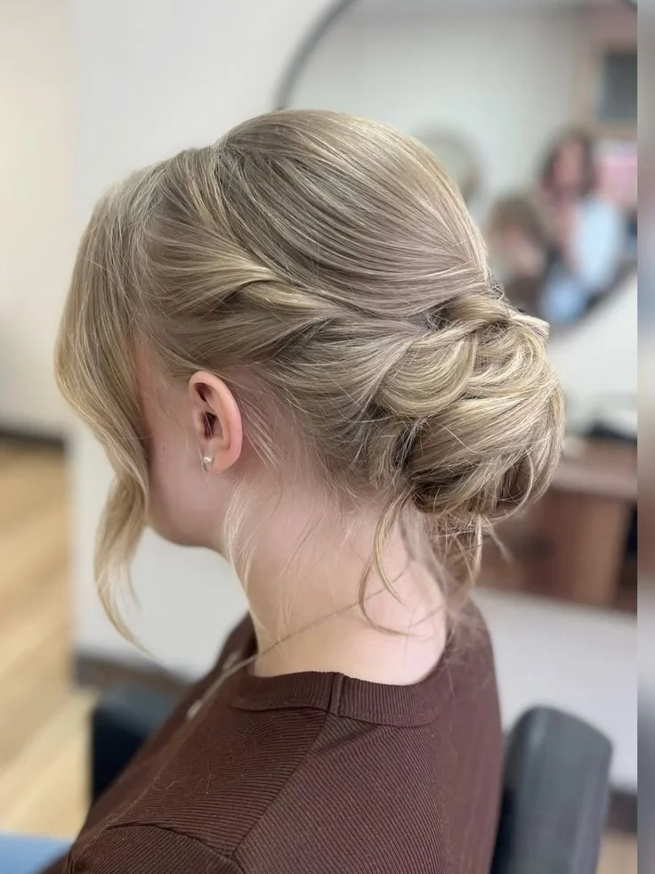 Loose Tendril Updo