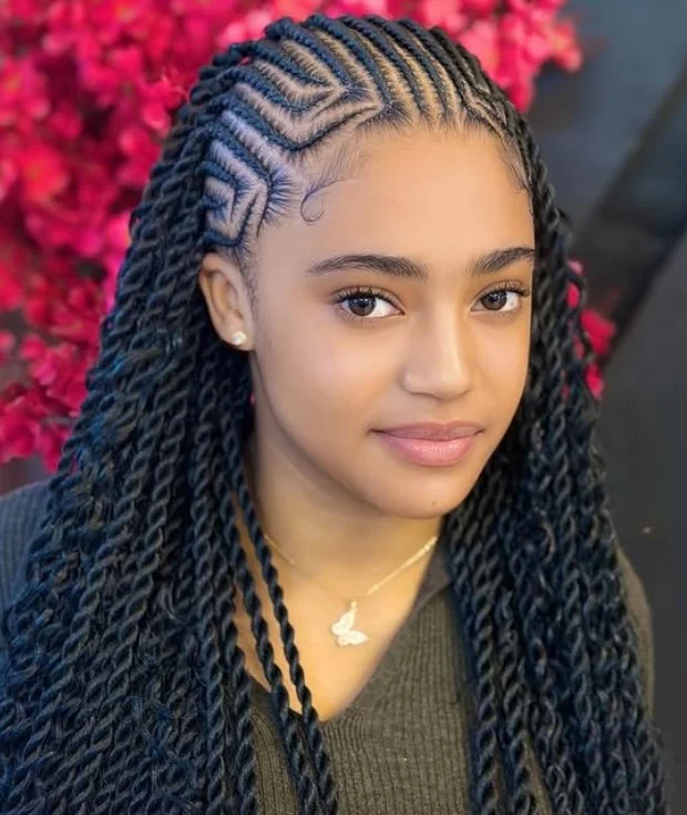 Tribal Braids with Patterns