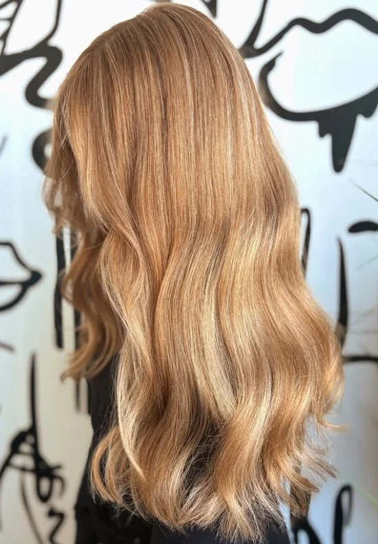 Strawberry Blonde Highlights