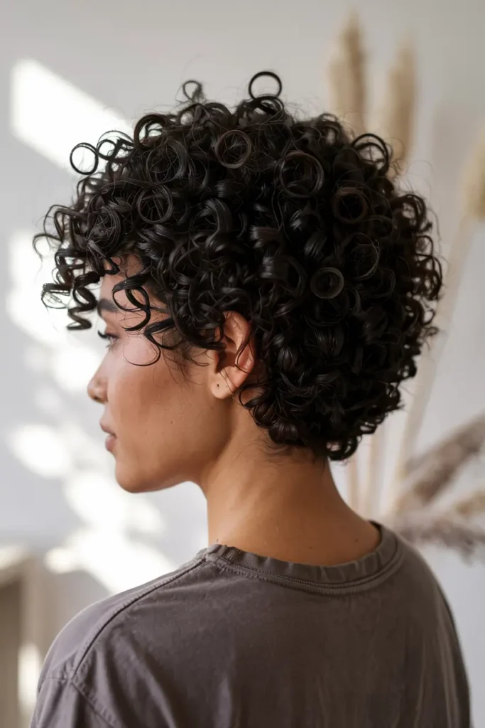 11. Curly Tapered Afro