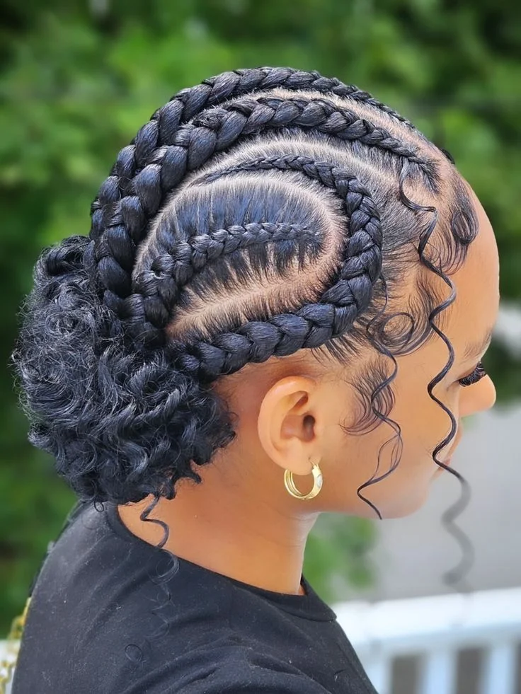 Asymmetrical Braid Design