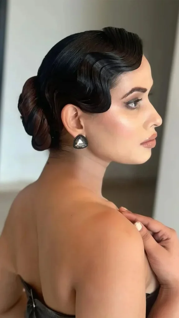 Vintage Wave Updo