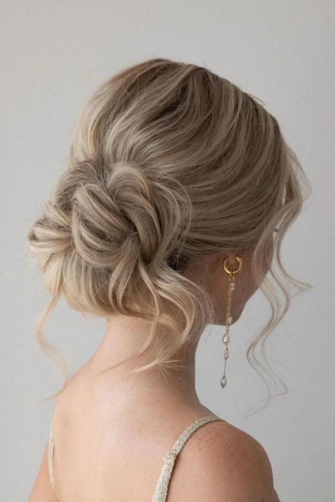 Loose Tendril Updo
