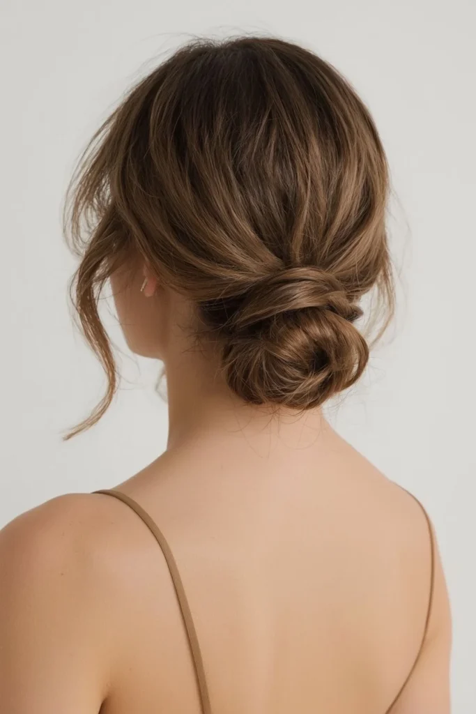 Minimalist Low Bun